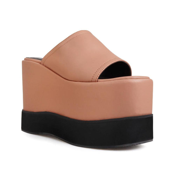 Privileged By J.c. Dossier Gus Tan Platform Shoes