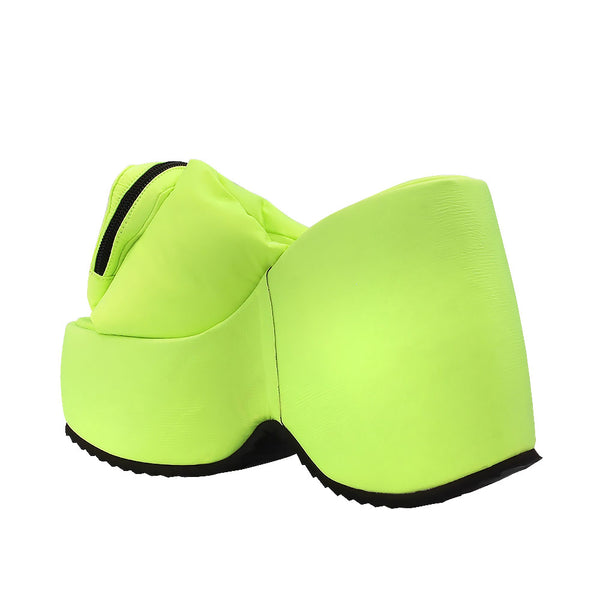 Privileged By J.c. Dossier Kya Neon Platform Wedges