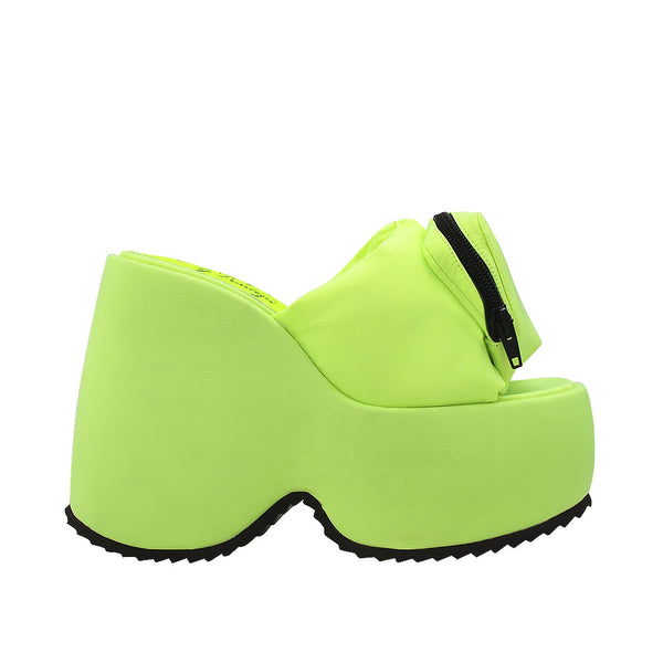 privileged by j.c. dossier Kya Neon Platform Wedges