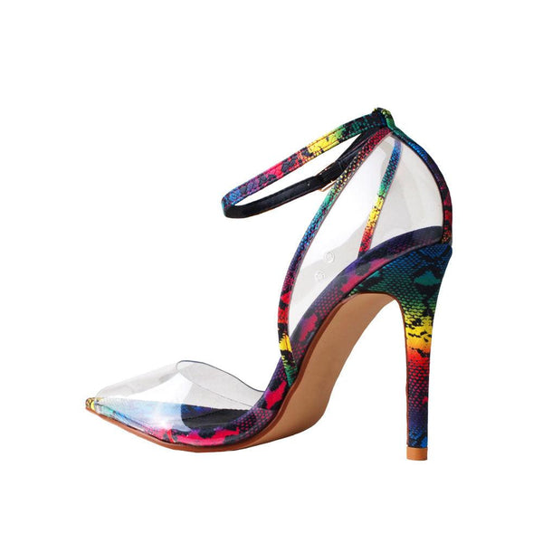 Privileged By J.c. Dossier Opaline Multi-Color Heel