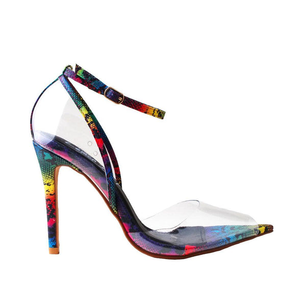 privileged by j.c. dossier Opaline Multi-Color Heel