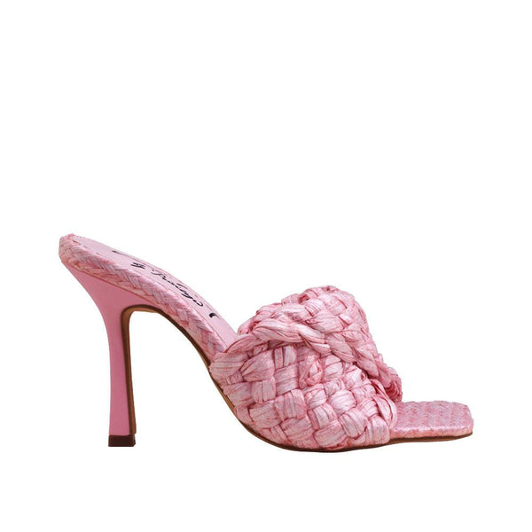 privileged by j.c. dossier Oswald Pink Braided Heel