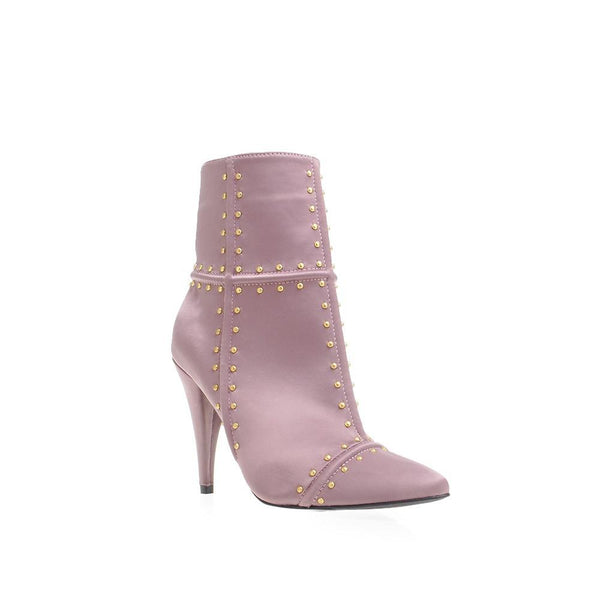 Privileged By J.c. Dossier Saba Pink Studded Bootie