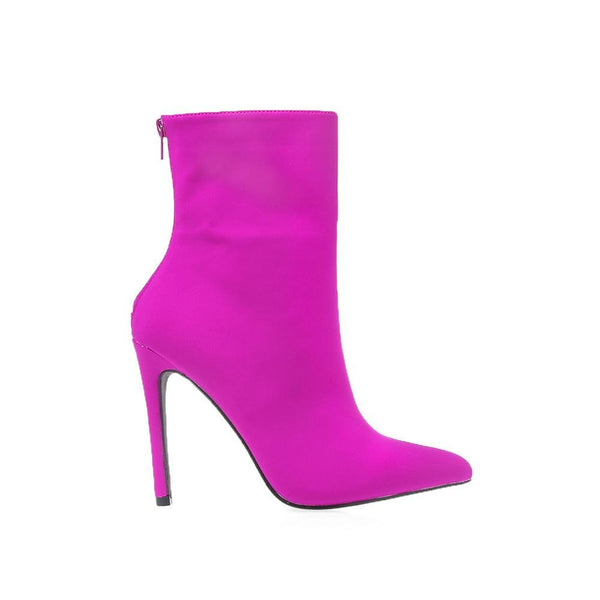 privileged by j.c. dossier Skyler Neon Pink Bootie