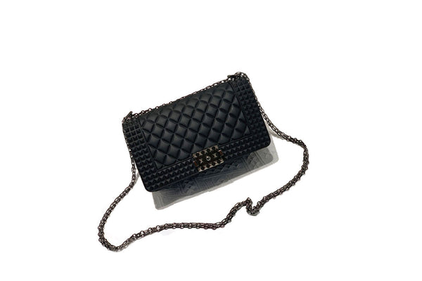 Privileged By J.c. Dossier Pyramid Purse Brown Handbag