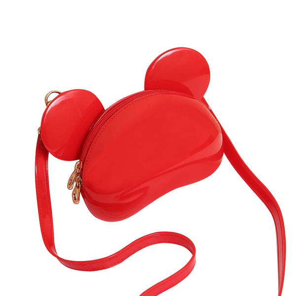 Privileged By J.c. Dossier Ratonira Mouse Purse Red | Bold Statement Bag