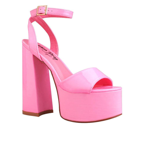 Privileged By J.c. Dossier Ruduki 1.0 Blue Platform Heels | Bold & Fearless