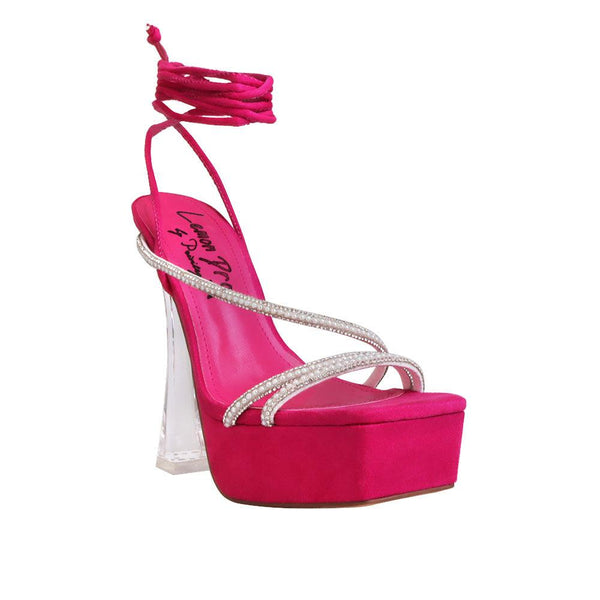 Privileged By J.c. Dossier Salinas Pink Platform Heels