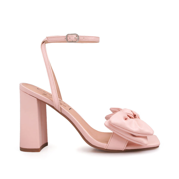 privileged by j.c. dossier Savannah Pink Vegan Leather Heels