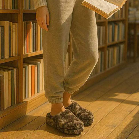 Privileged By J.c. Dossier Selah Fuzzy Platform Slip-On Boots