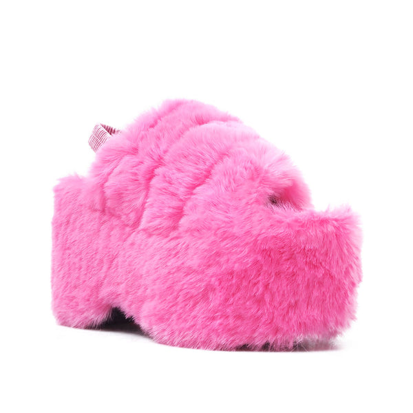 Privileged By J.c. Dossier Sequdia Pink Fuzzy Platform
