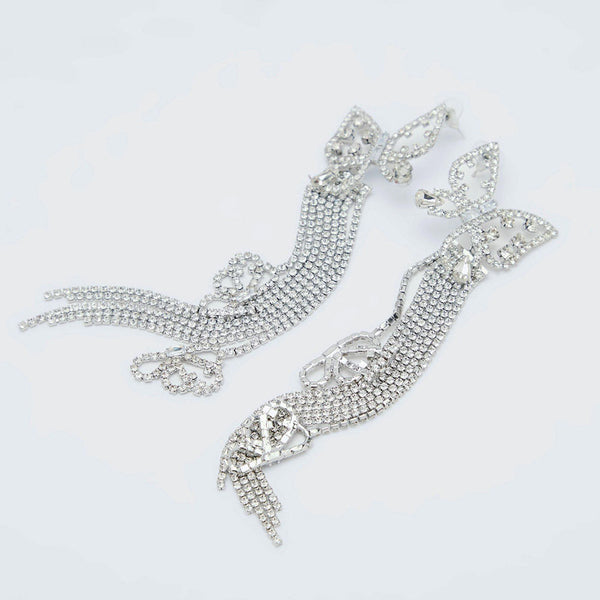 Privileged By J.c. Dossier Statement Butterfly Dream Dangling Earrings