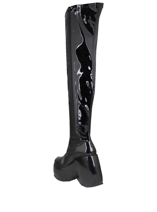 Privileged By J.c. Dossier Stazie Black Platform Boot | Bold & Fashion-Forward