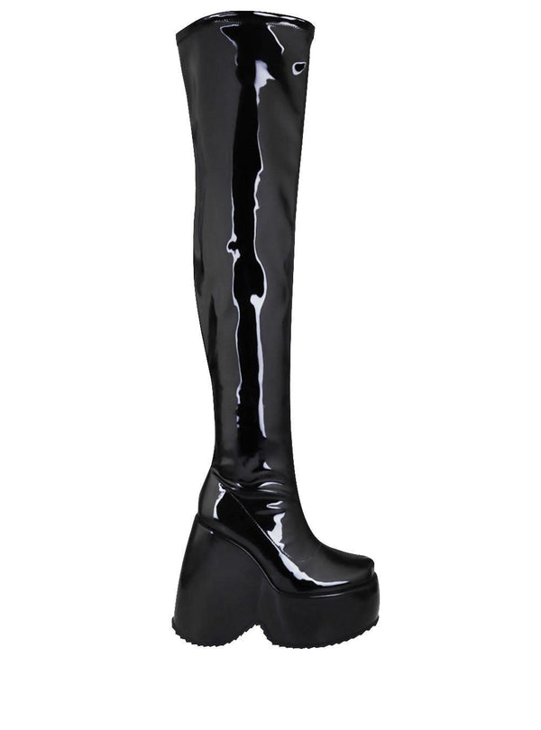 privileged by j.c. dossier Stazie Black Platform Boot | Bold & Fashion-Forward