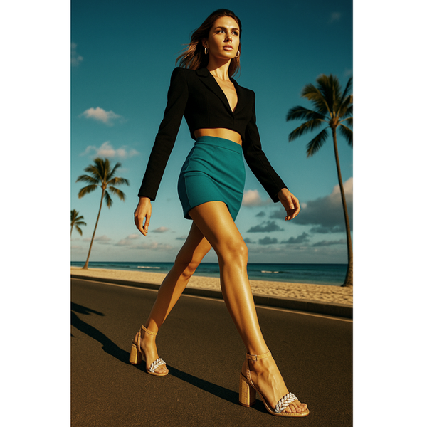 Privileged By J.c. Dossier Sullivan Satin & Neon Yellow Heels