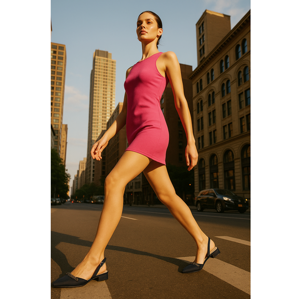 Privileged By J.c. Dossier Tansyy Satin Black Flats | Bold & Comfortable Shoes