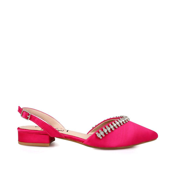 privileged by j.c. dossier Tansyy Satin Black Flats | Bold & Comfortable Shoes