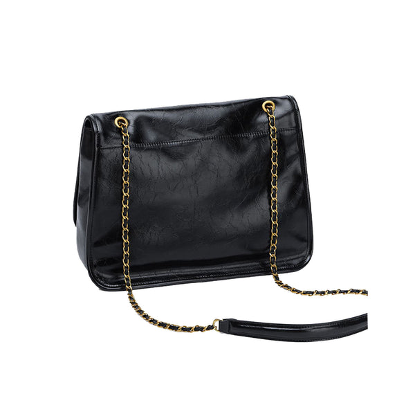 Privileged By J.c. Dossier Theadora Black Handbag – Bold Statement