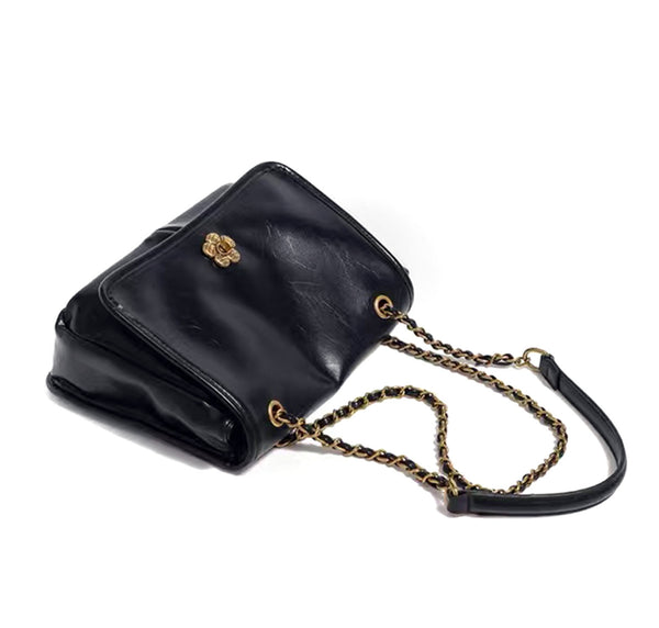 Privileged By J.c. Dossier Theadora Black Handbag – Bold Statement