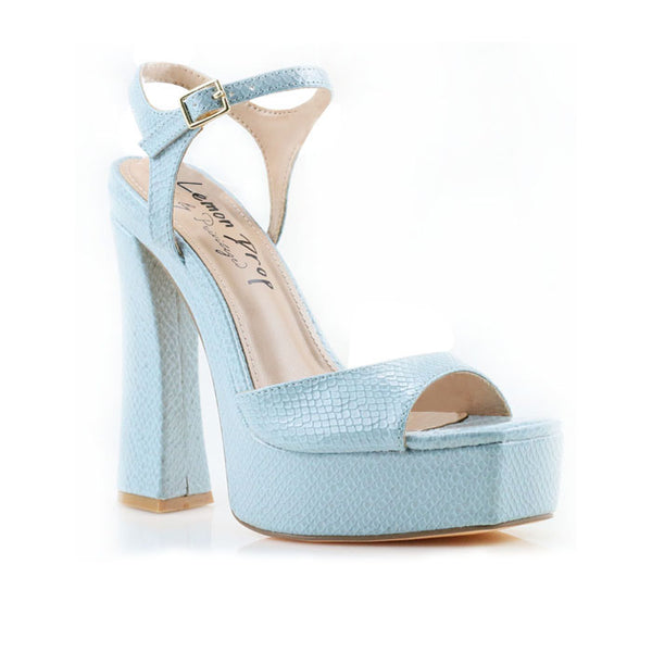 Privileged By J.c. Dossier Tiggy Green Platform Heels