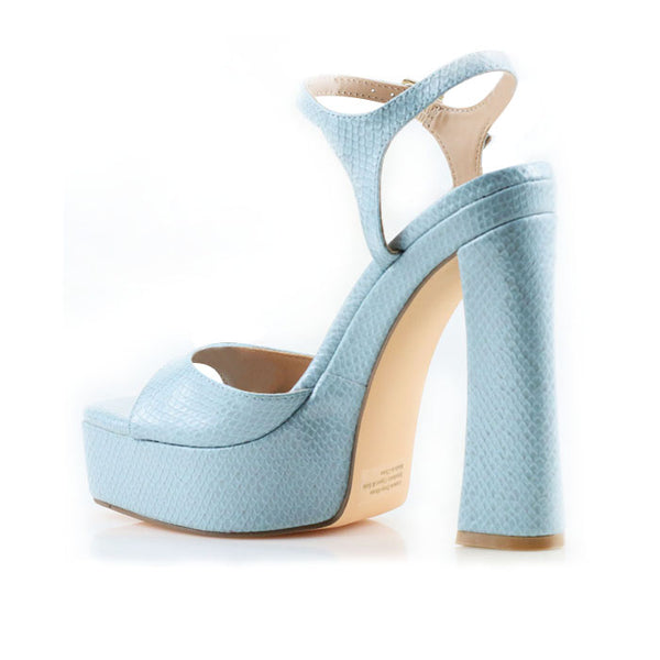 Privileged By J.c. Dossier Tiggy Green Platform Heels