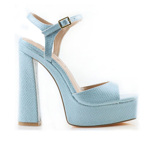 privileged by j.c. dossier Tiggy Green Platform Heels