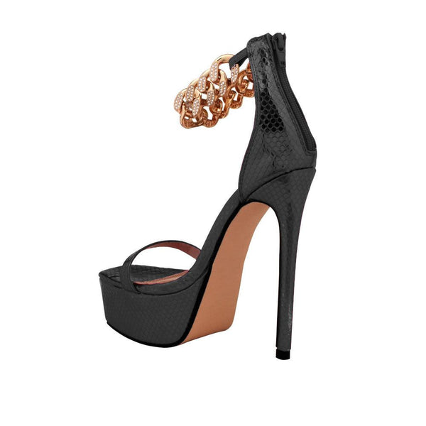 Privileged By J.c. Dossier Trekky Blue Platform Heel