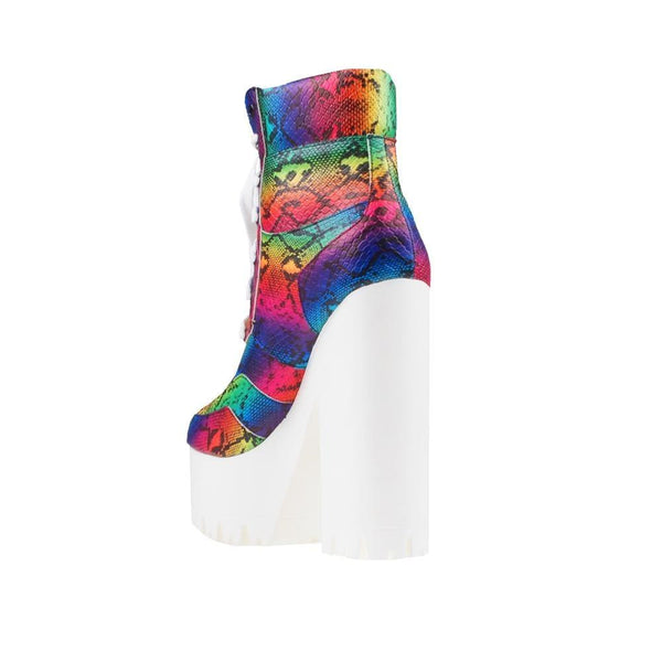 Privileged By J.c. Dossier Uileam Rainbow Platform Boot