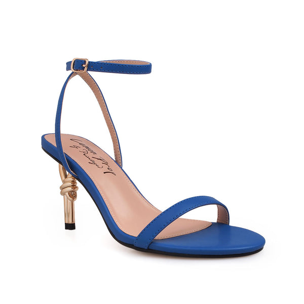 Privileged By J.c. Dossier Umaira Nude Vegan Leather Heel