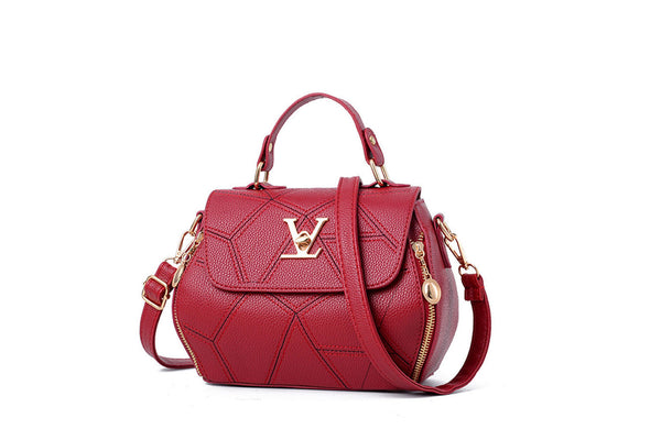 Privileged By J.c. Dossier Valiant Red Handbag – Bold & Luxe