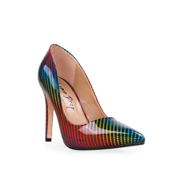 Privileged By J.c. Dossier Viviana Rainbow High Heel Pump