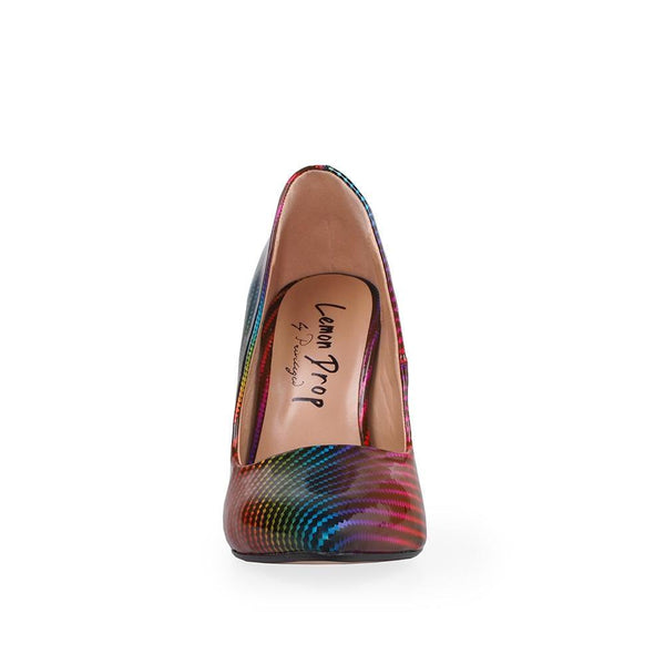 Privileged By J.c. Dossier Viviana Rainbow High Heel Pump