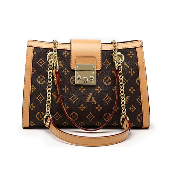 privileged by j.c. dossier Von Purse Brown Shoulder Bag