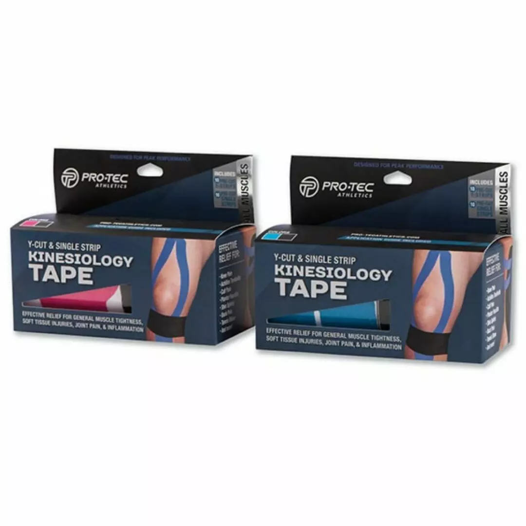 pro tec athletics Pre-Cut Y & I Strip Kinesiology Tape - Pro-Tec Athletics