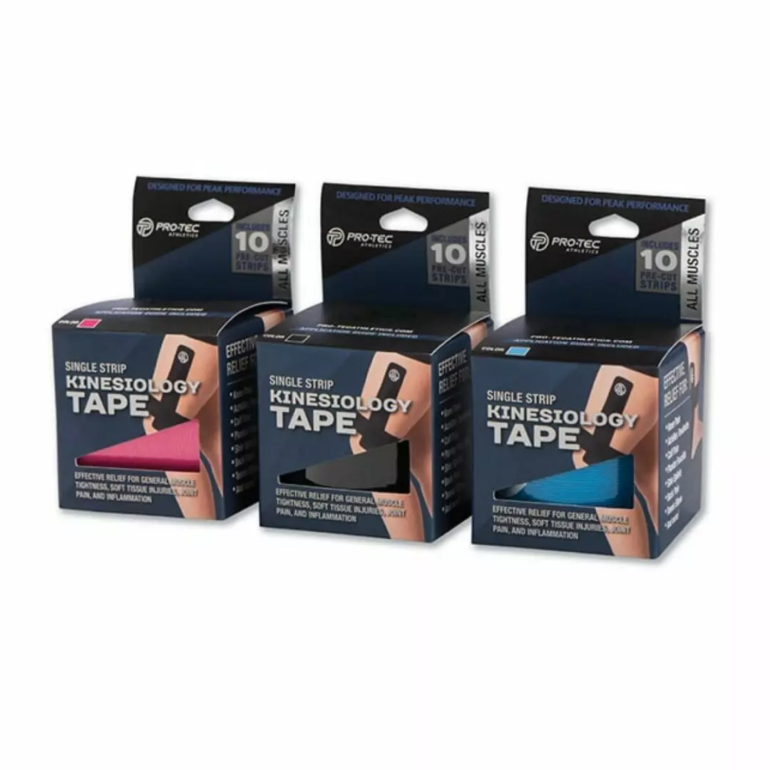Pro Tec Athletics Single Strip Kinesiology Tape - Pro-Tec Athletics