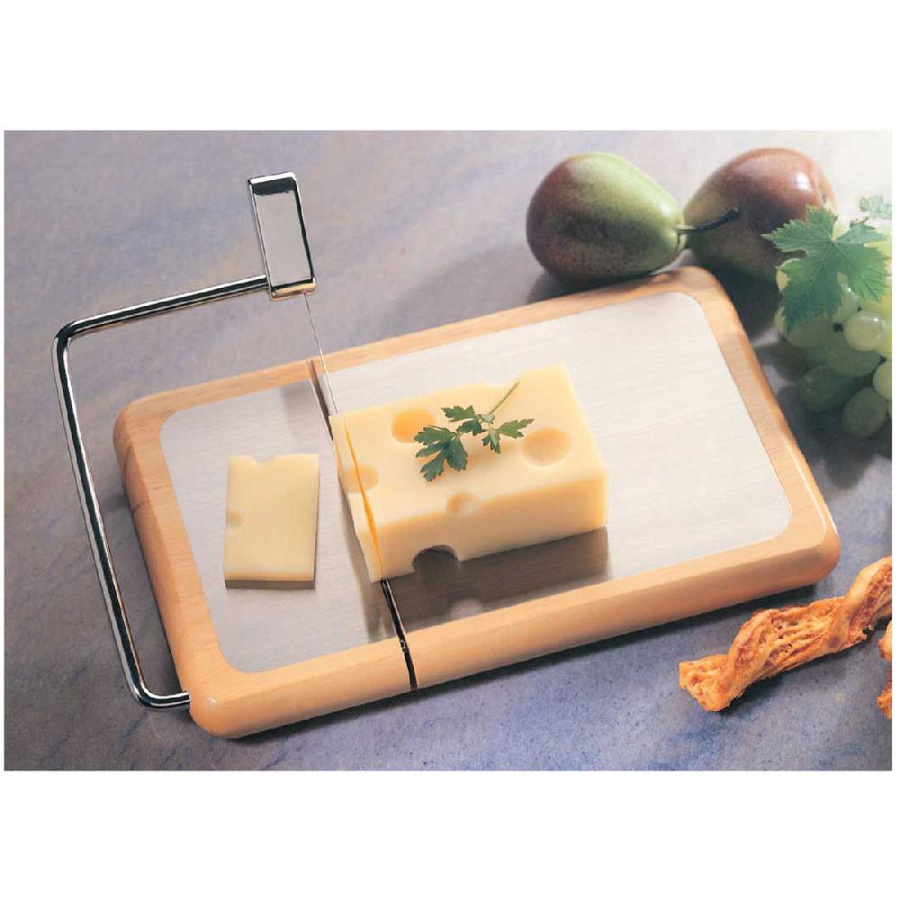 prodyne Beechwood with 18/8 Brushed Stainless Steel Inlay - Prodyne