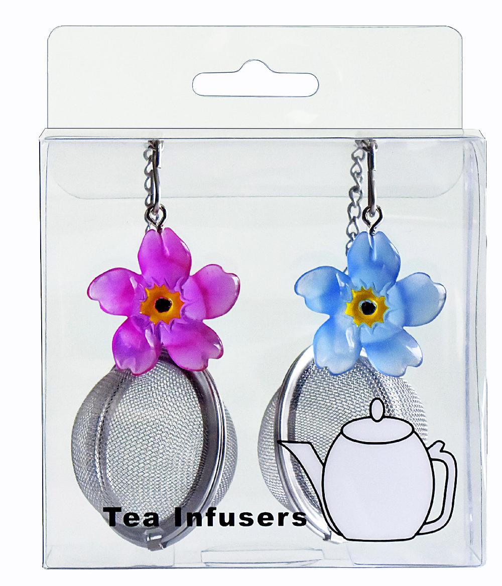 prodyne Flower Stainless Steel Tea infusers (set of 2) - Prodyne