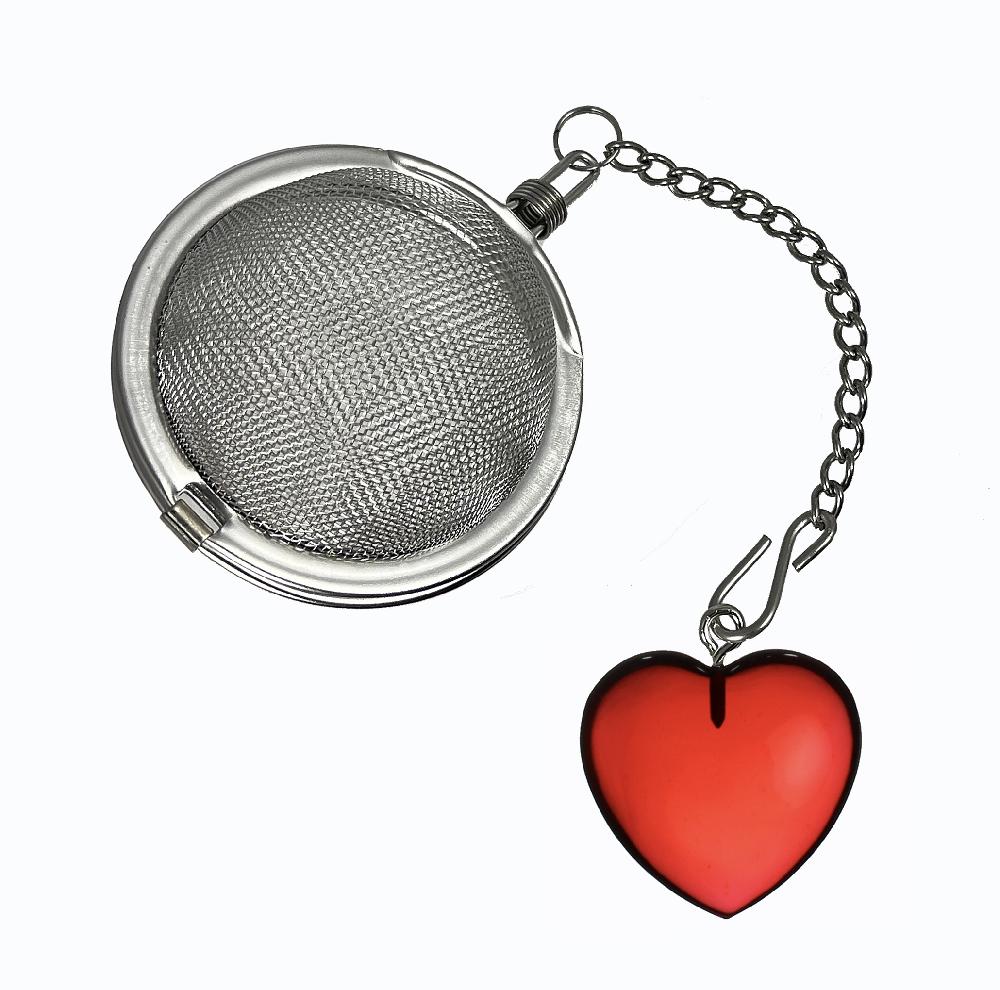 prodyne Heart Teacup Stainless Steel Tea Infusers - Prodyne