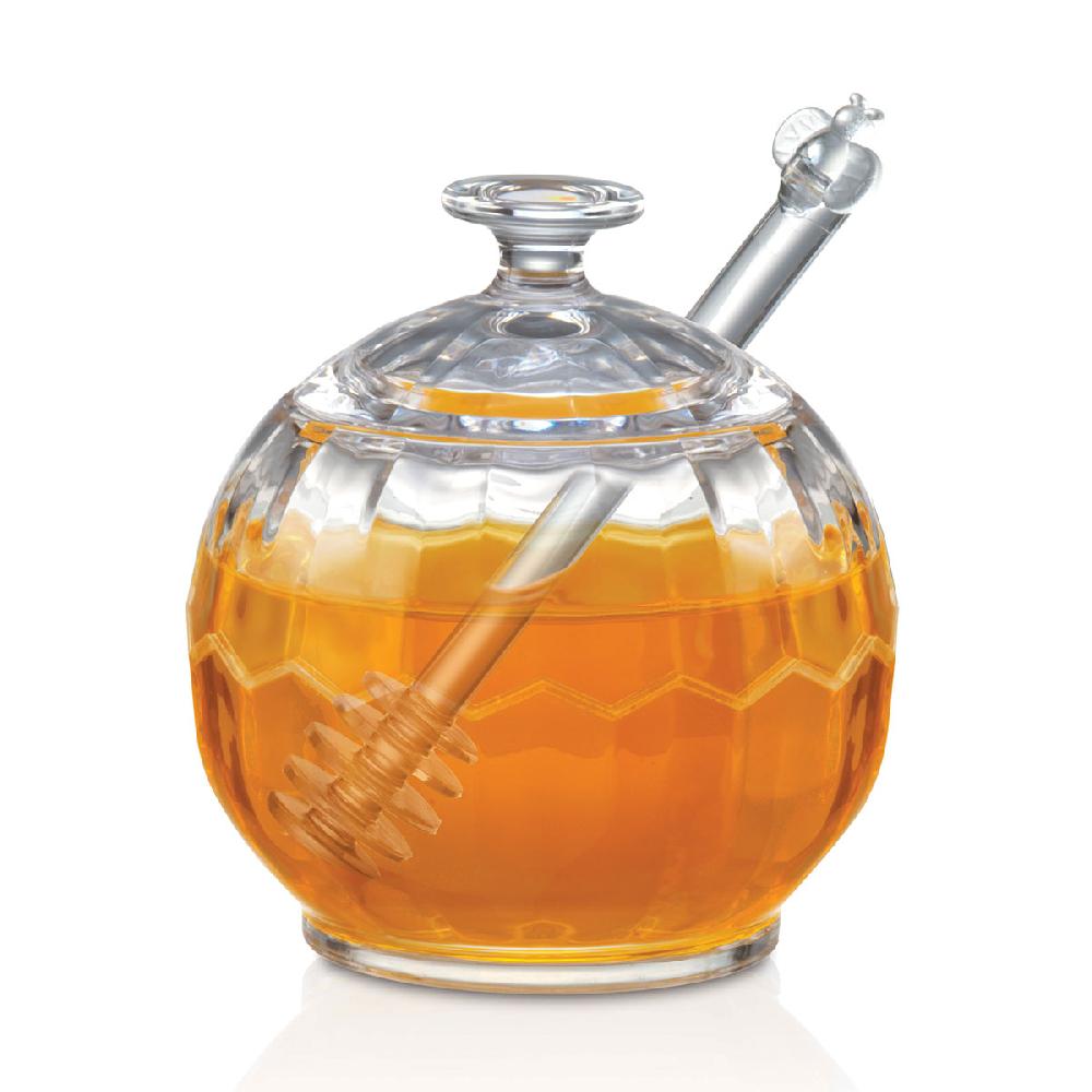 Prodyne Honey Please™ Acrylic Honey Jar With Dipper - Prodyne
