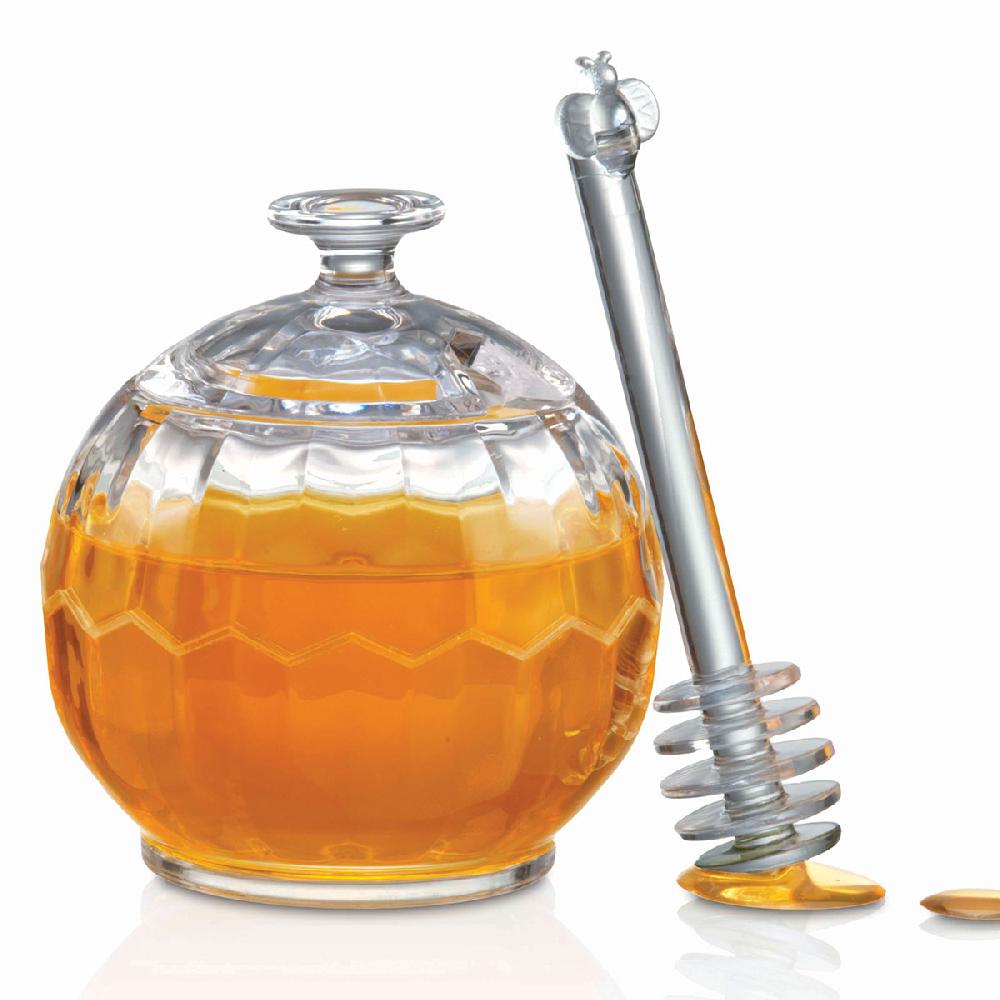 prodyne Honey Please™ Acrylic Honey Jar with Dipper - Prodyne