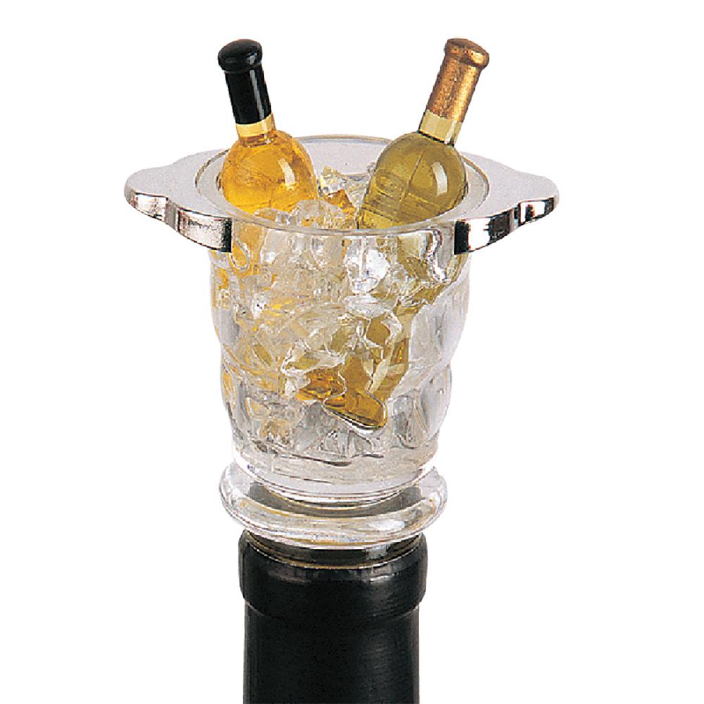 prodyne Napa Acrylic Mini “Wine Chiller” Bottle Stoppers - Prodyne