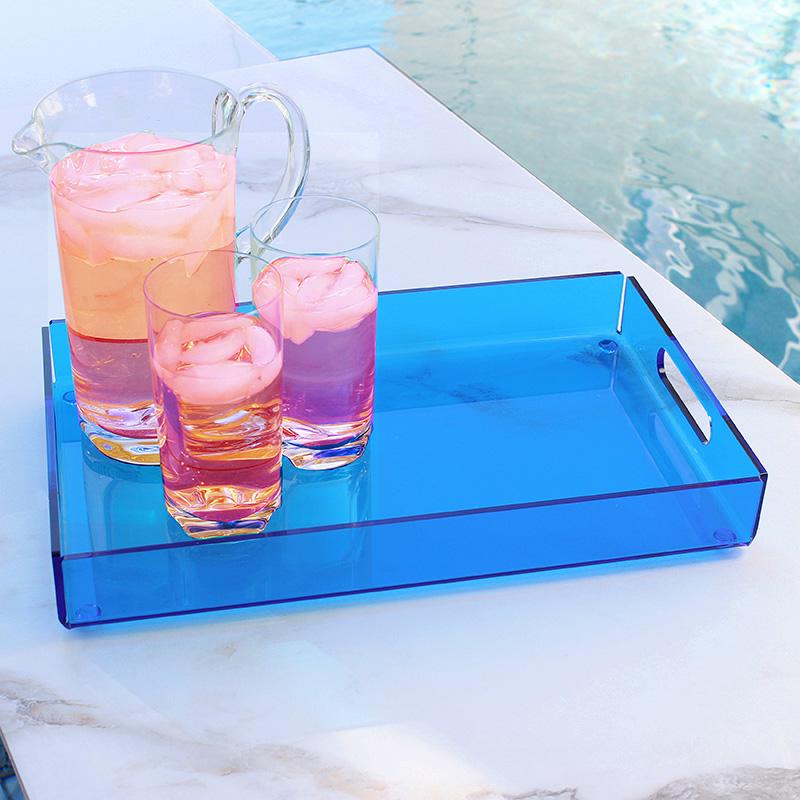 prodyne Acrylic All Purpose Tray Blue - Prodyne