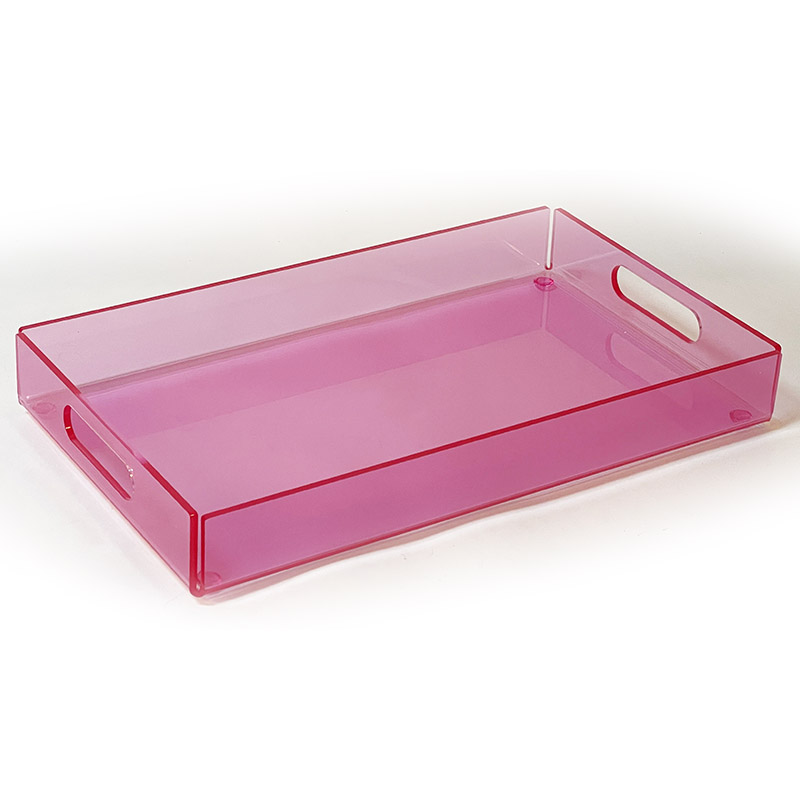 Prodyne Acrylic All Purpose Tray Pink - Prodyne