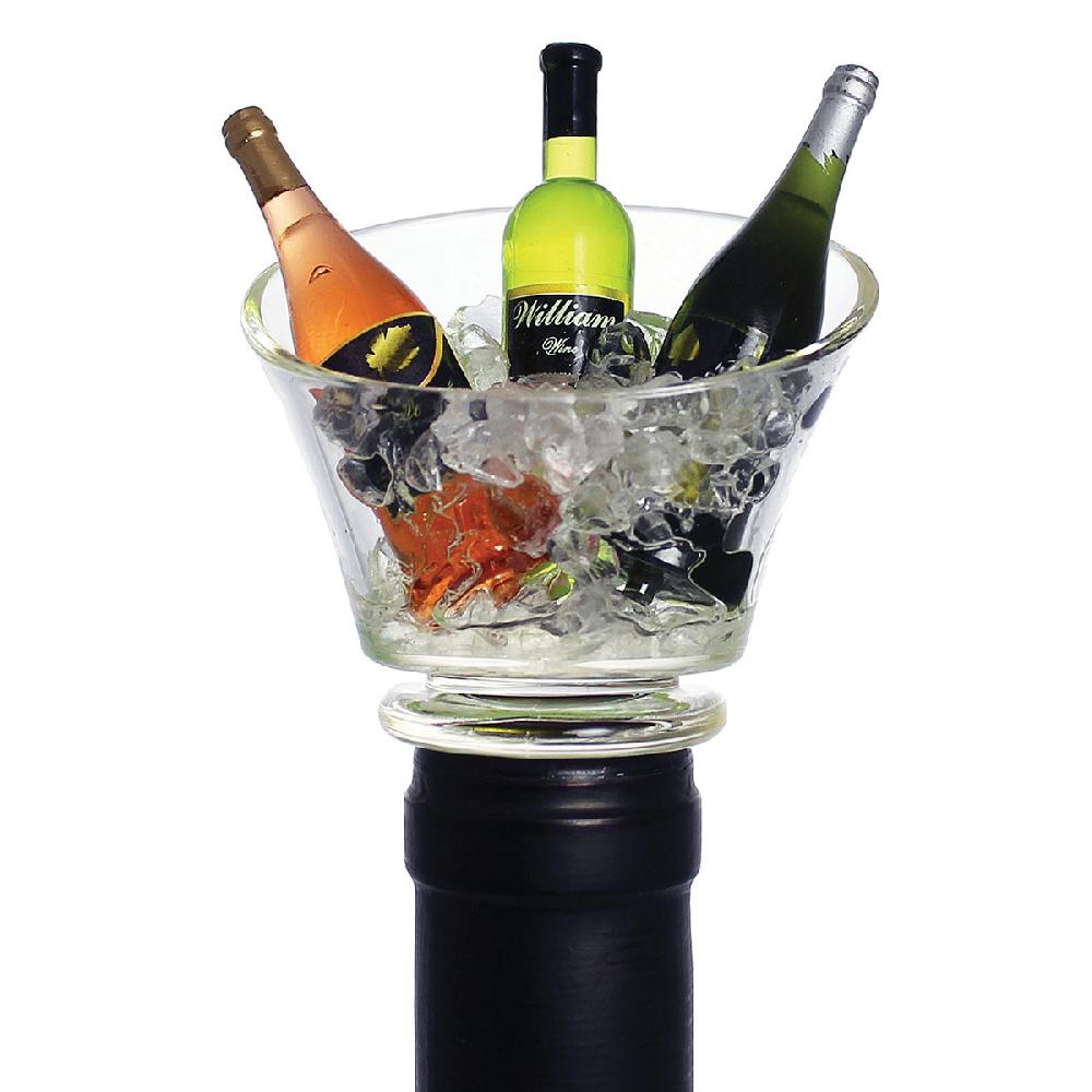 prodyne Acrylic “Le Grand” Wine Tub Stopper - Prodyne