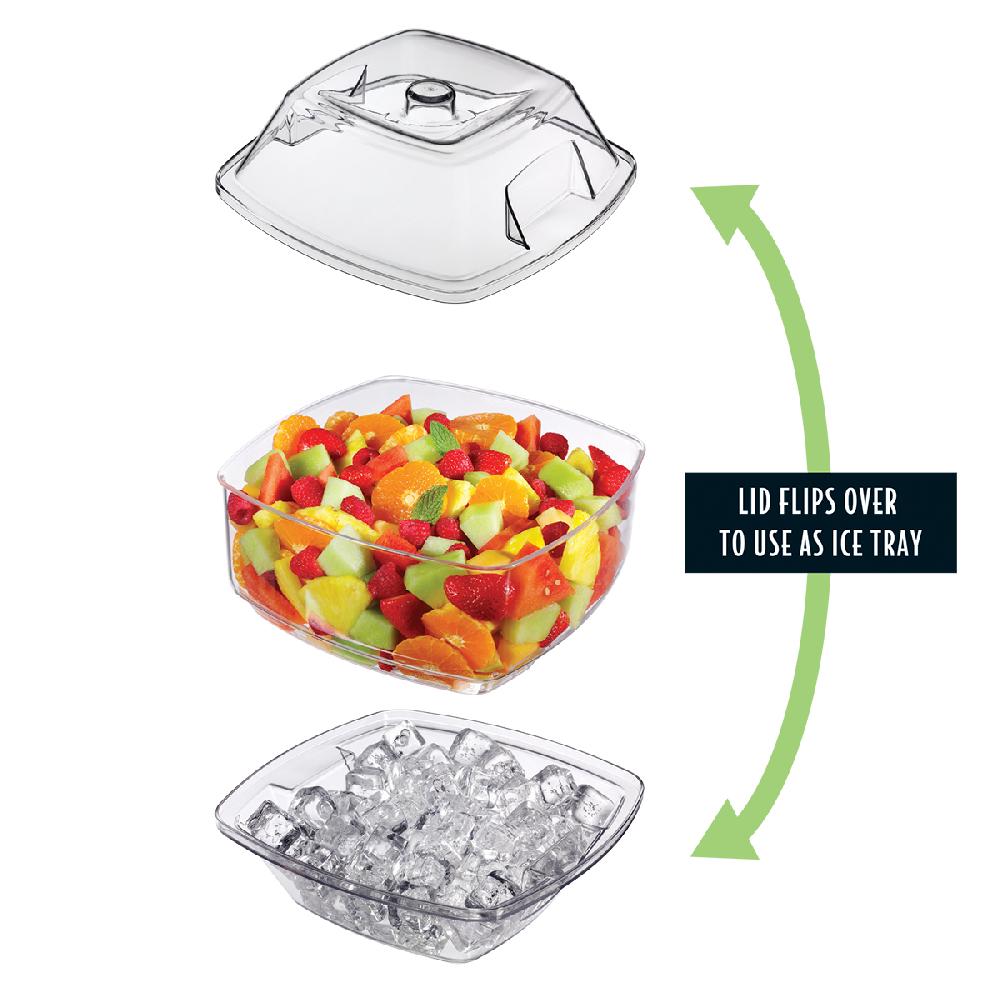 Prodyne Flip-Lid Salad On Ice™ Bowl - Prodyne