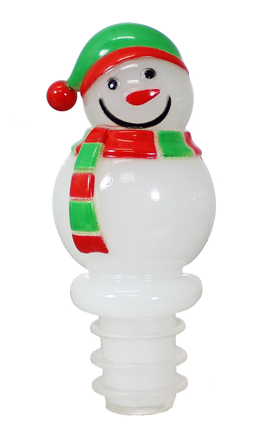 prodyne Snowman Holiday Bottle Stopper - Prodyne