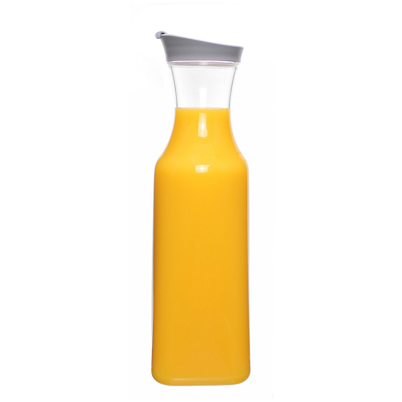 Prodyne Square Acrylic 56 Oz. Juice Jars - Prodyne