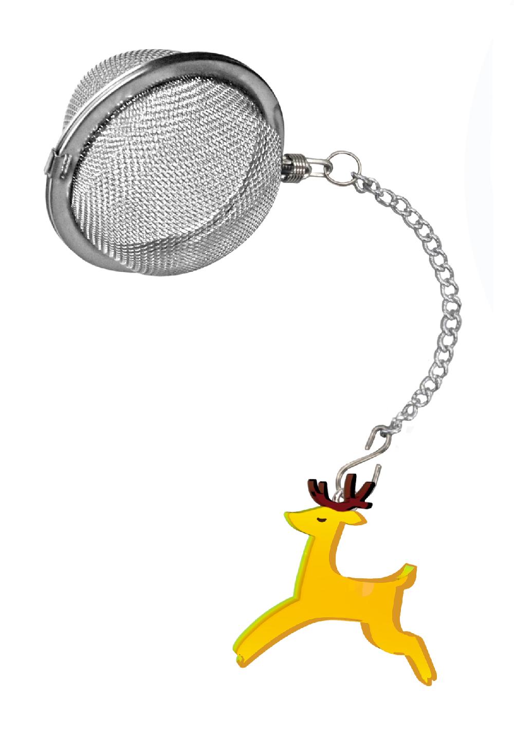 prodyne Reindeer Stainless Steel Tea Infusers - Prodyne