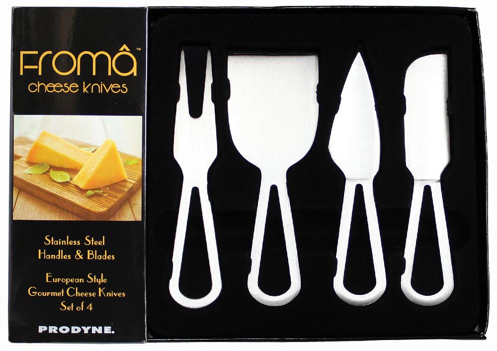 Prodyne Stainless Steel Cheese Knives Set Of 4 - Prodyne
