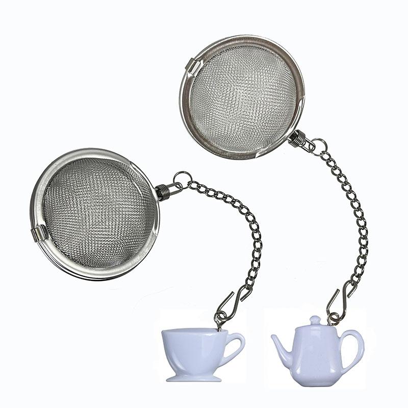 prodyne Tea Infusers Stainless Steel Blue Teapot or Blue Teacup - Prodyne